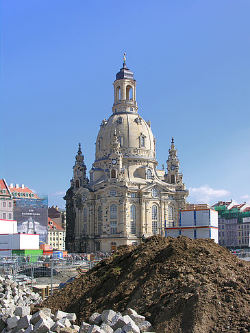 Baustelle Frauenkirche - Sachsen (Dresden)