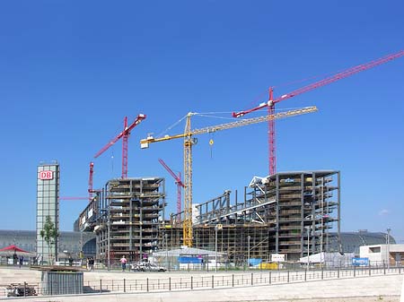 Lehrter Bahnhof-Baustelle - Berlin (Berlin)