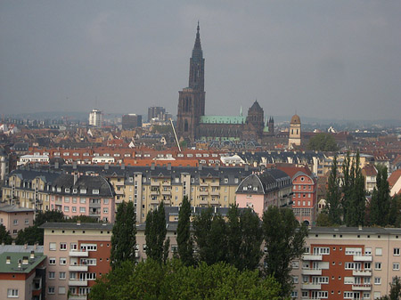 Blick über die Stadt - Elsass (Straßburg)