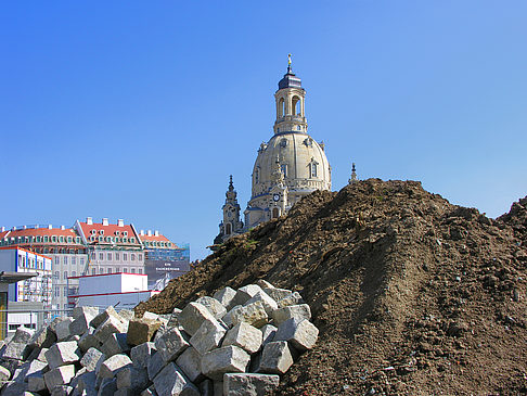 Baustelle Frauenkirche - Sachsen (Dresden)