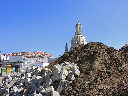 Baustelle Frauenkirche - Sachsen (Dresden)