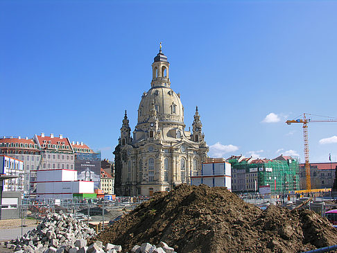 Baustelle Frauenkirche - Sachsen (Dresden)