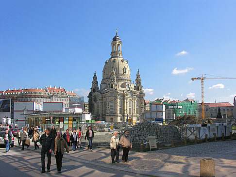 Baustelle Frauenkirche - Sachsen (Dresden)