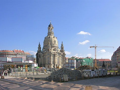 Baustelle Frauenkirche - Sachsen (Dresden)